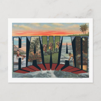 Hawaii StateLarge Letter ScenesHawaii Postcard