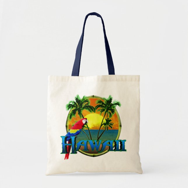 Hawaii Sunset Tote Bag (Front)