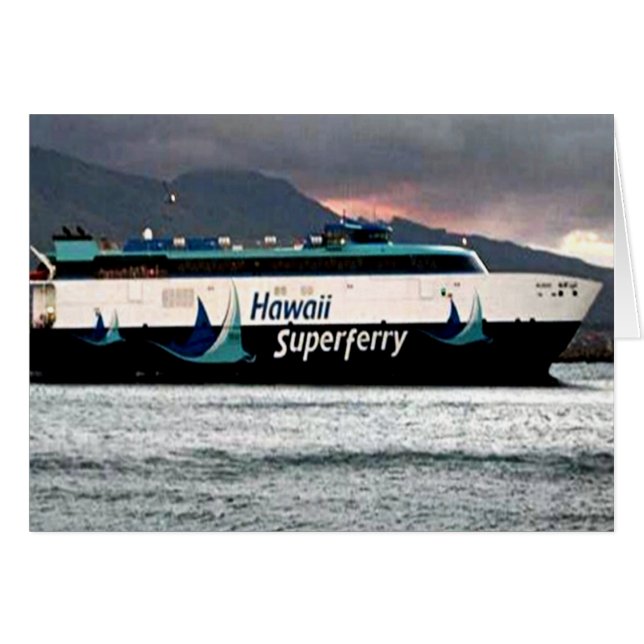 Hawaii Superferry (Front Horizontal)