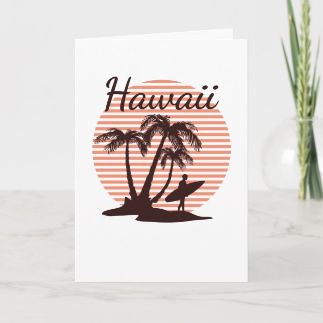 Hawaii Surf Card (Front)
