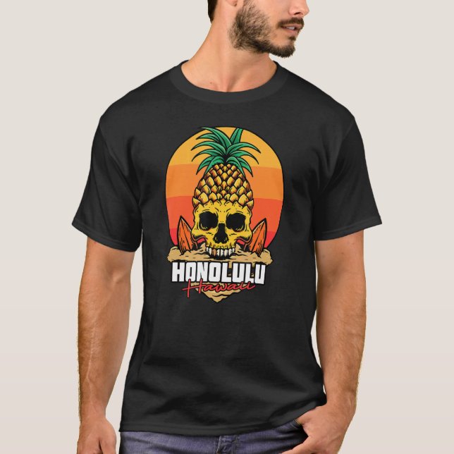 Hawaii Surfer I Honolulu Surf I Honolulu Hawaii T-Shirt (Front)