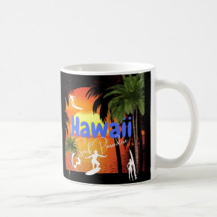 Hawaii Surfing Dude Coffee Mug