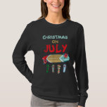 Hawaii Surfing Surf Mid Year Santa Christmas In Ju T-Shirt<br><div class="desc">Hawaii Surfing Surf Mid Year Santa Christmas In July TShirt</div>