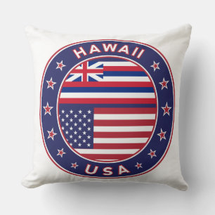 Hawaii Throw Pillow