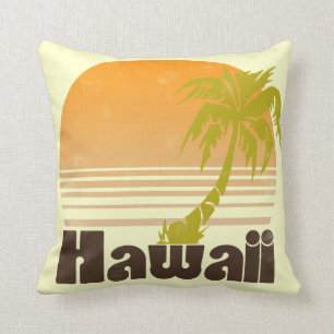 Hawaii Throw Pillow
