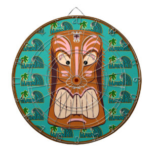 Hawaii Tiki Mask Dartboard