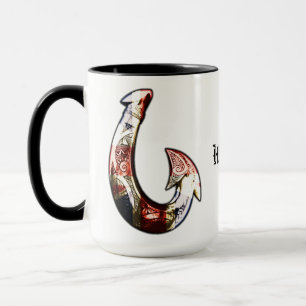 Hawaii Tribal Hook HIFlag Mug
