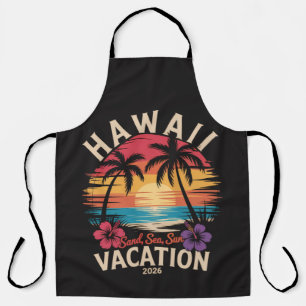 Hawaii Trip 2026 Summer Vacation Beach Apron