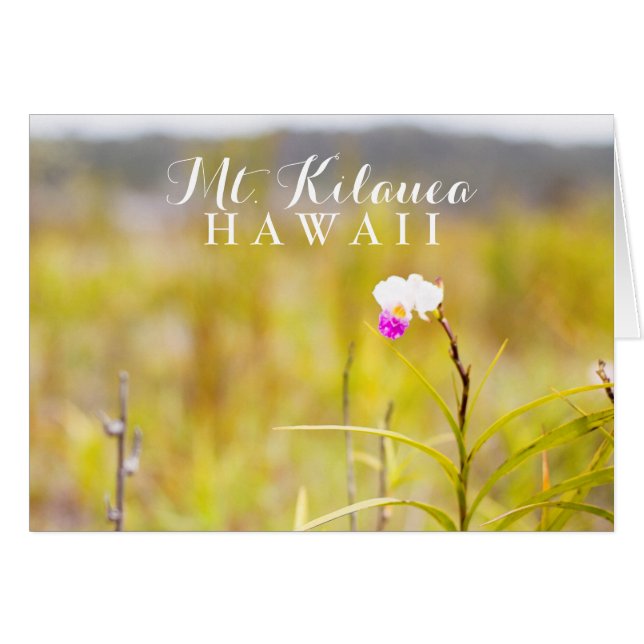 Hawaii Tropical Orchid Volcanoes National Park (Front Horizontal)