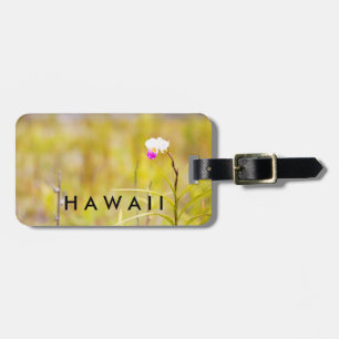 Hawaii Tropical Orchid Volcanoes National Park Luggage Tag