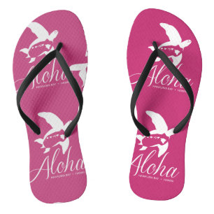Hawaii Turtle Flip Flops