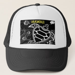 Hawaii Turtle Honu Trucker Hat