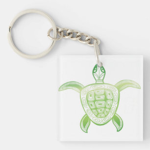 Hawaii Turtle Keychain