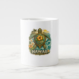 Hawaii Turtle Large Coffee Mug