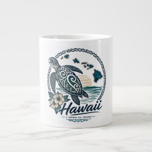 Hawaii Turtle Large Coffee Mug