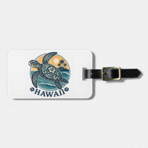 Hawaii Turtle Luggage Tag