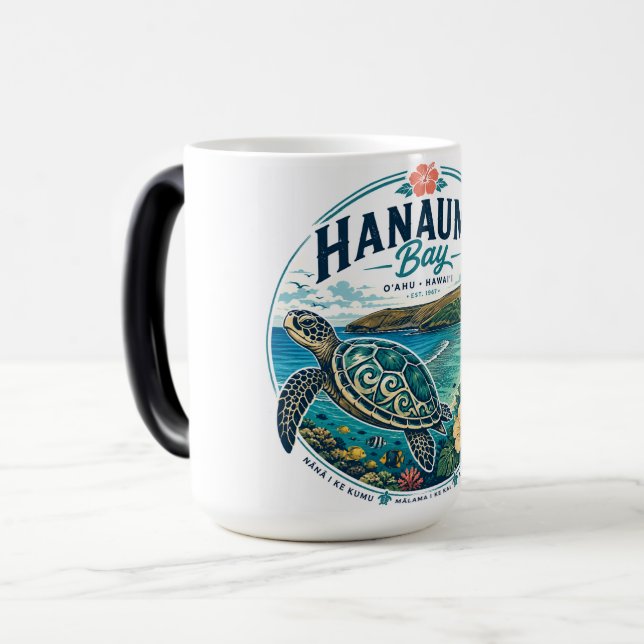 Hawaii Turtle Magic Mug (Front Left)