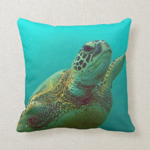 Hawaii Turtle Throw Pillow