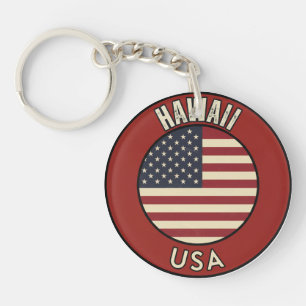Hawaii United States of America Keychain