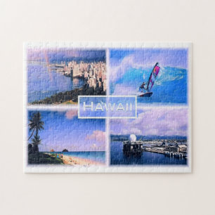 Hawaii - Usa - Mosaic - Jigsaw Puzzle