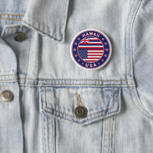 Hawaii, USA States, Hawaii t-shirt 2 Inch Round Button