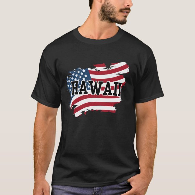 Hawaii USA T-Shirt (Front)