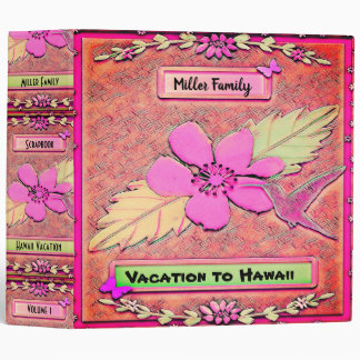 Hawaii Vacation Album Binder
