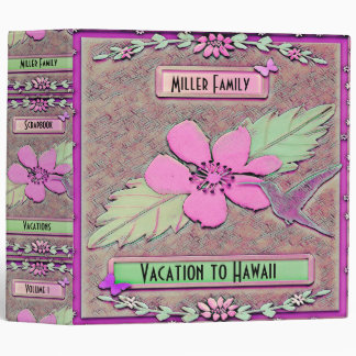 Hawaii Vacation Scrapbook Binder