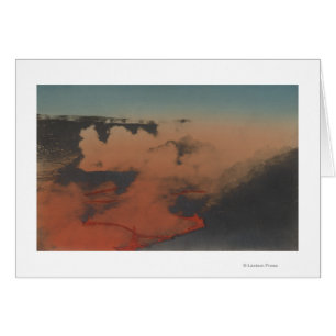 Hawaii - View of Kilauea Volcano in HA