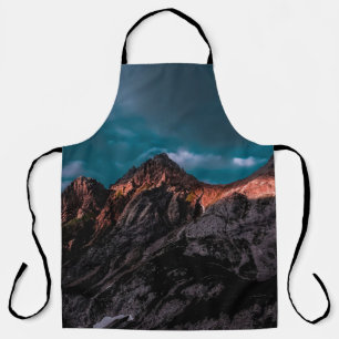 HAWAII VOLCANO DIGITAL WALLPAPER APRON