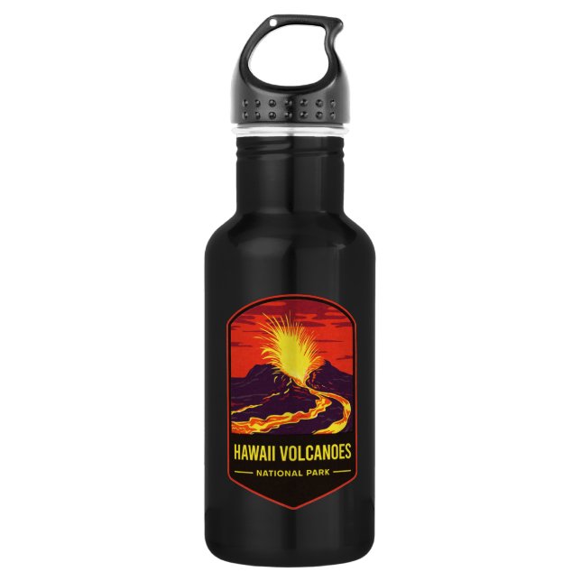 Hawaii Volcanoes National Park 532 Ml Water Bottle (Front)