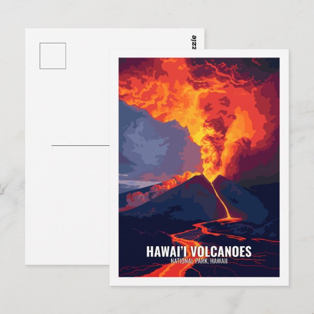 Hawai'i Volcanoes National Park Hawaii USA  Postcard (Front/Back)