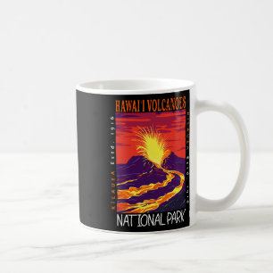 Hawaii Volcanoes National Park Kilauea Volcano Vin Coffee Mug
