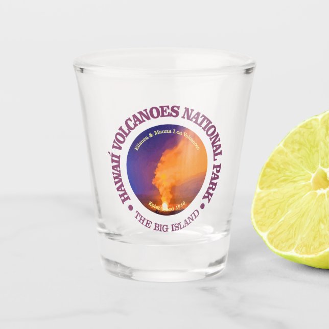 Hawaii Volcanoes National Park Shot Glass (Front)