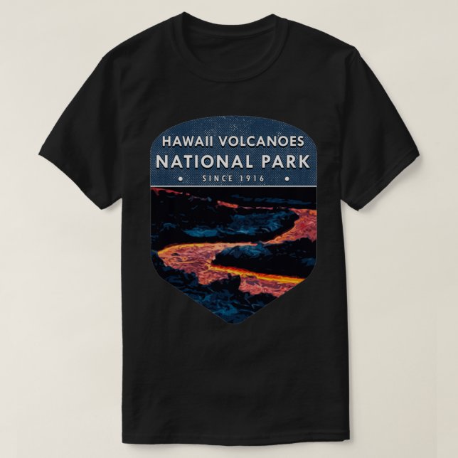 Hawaii Volcanoes National Park T-Shirt (Design Front)