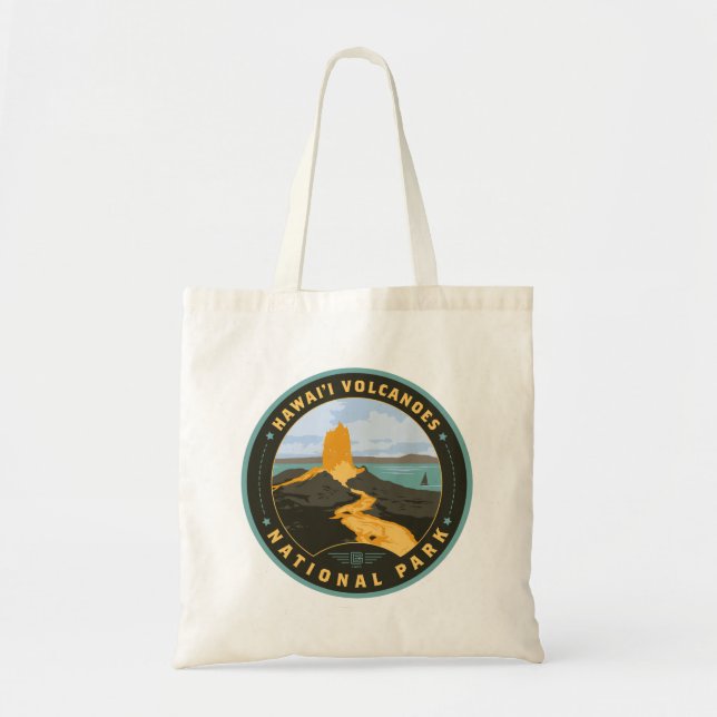Hawaii Volcanoes National Park Tote Bag (Front)