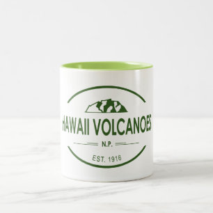 Hawaii Volcanoes National Park Two-Tone Coffee Mug