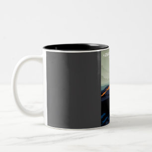 Hawaii Volcanoes National Park  Two-Tone Coffee Mug