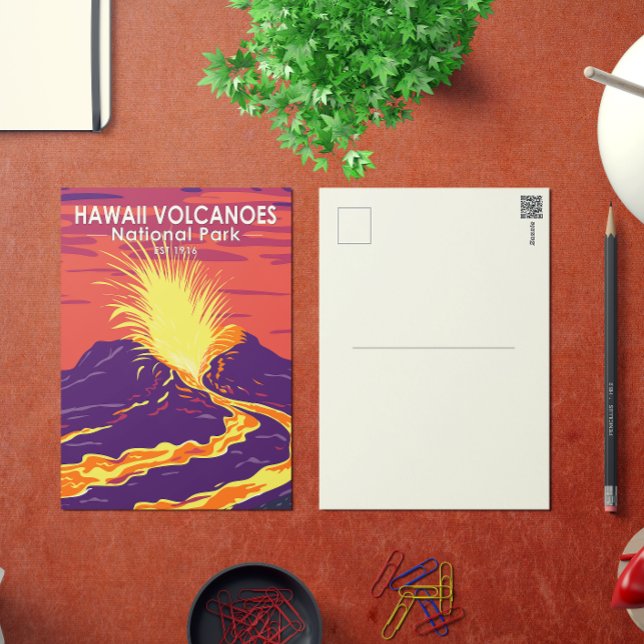 Hawaii Volcanoes National Park Vintage Postcard (Creator Uploaded)