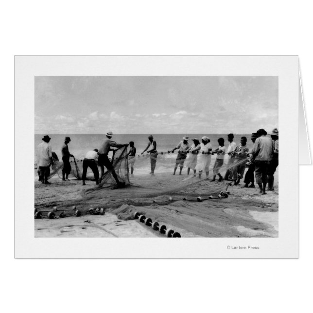 Hawaii - Vue sur Hukilau Nets sur la côte (Devant horizontal)