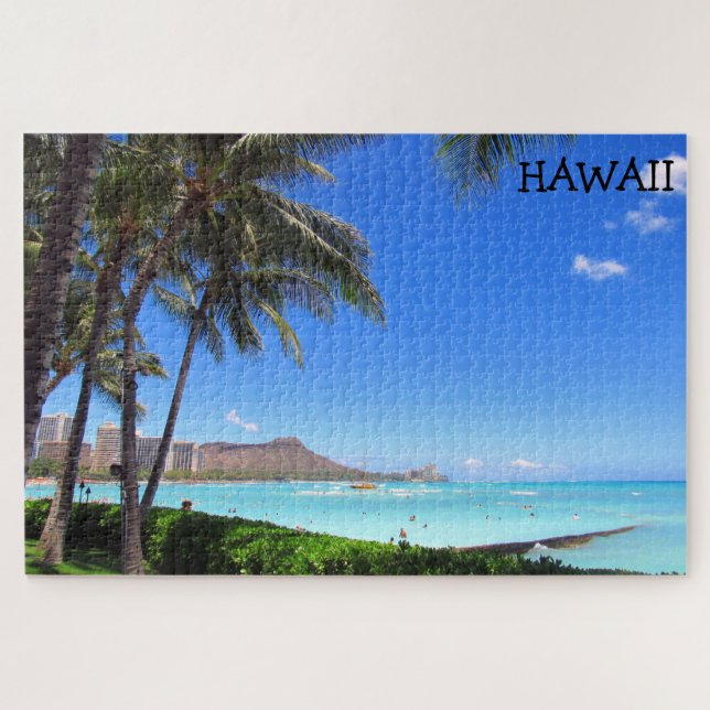 hawaii waikiki puzzle (Horizontal)