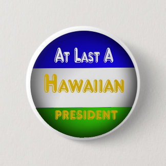 Hawaiian 2 Inch Round Button