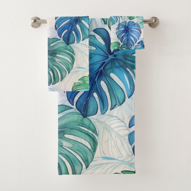 Hawaiian Aloha imprimer Motif tropical (En situation)
