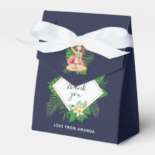 Hawaiian Aloha Luau Party Guest Favour Favor Box