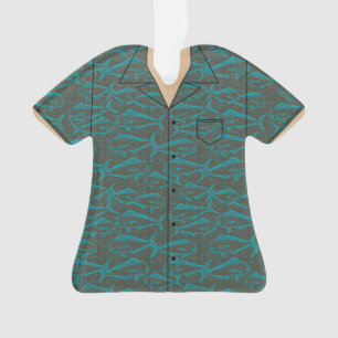 Hawaiian Aloha Shirt Ornament