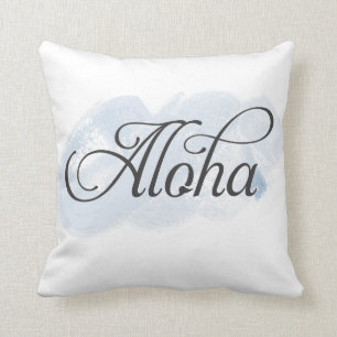Hawaiian - Aloha Throw Pillow