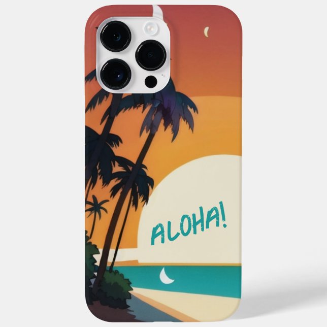 Hawaiian/Aloha/Tropical/beach Case-Mate iPhone Case (Back)