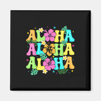 Hawaiian Aloha Tropical Luau Costume Party Hawaii Magnet