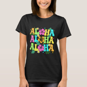 Hawaiian Aloha Tropical Luau Costume Party Hawaii  T-Shirt