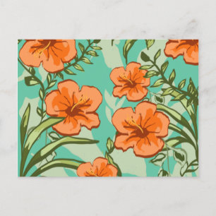 HAWAIIAN ART POSTCARD